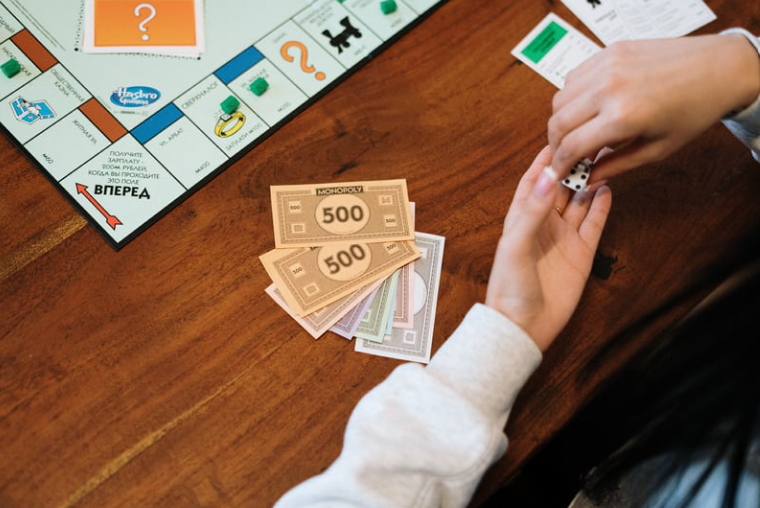 How did you manage your Monopoly money?